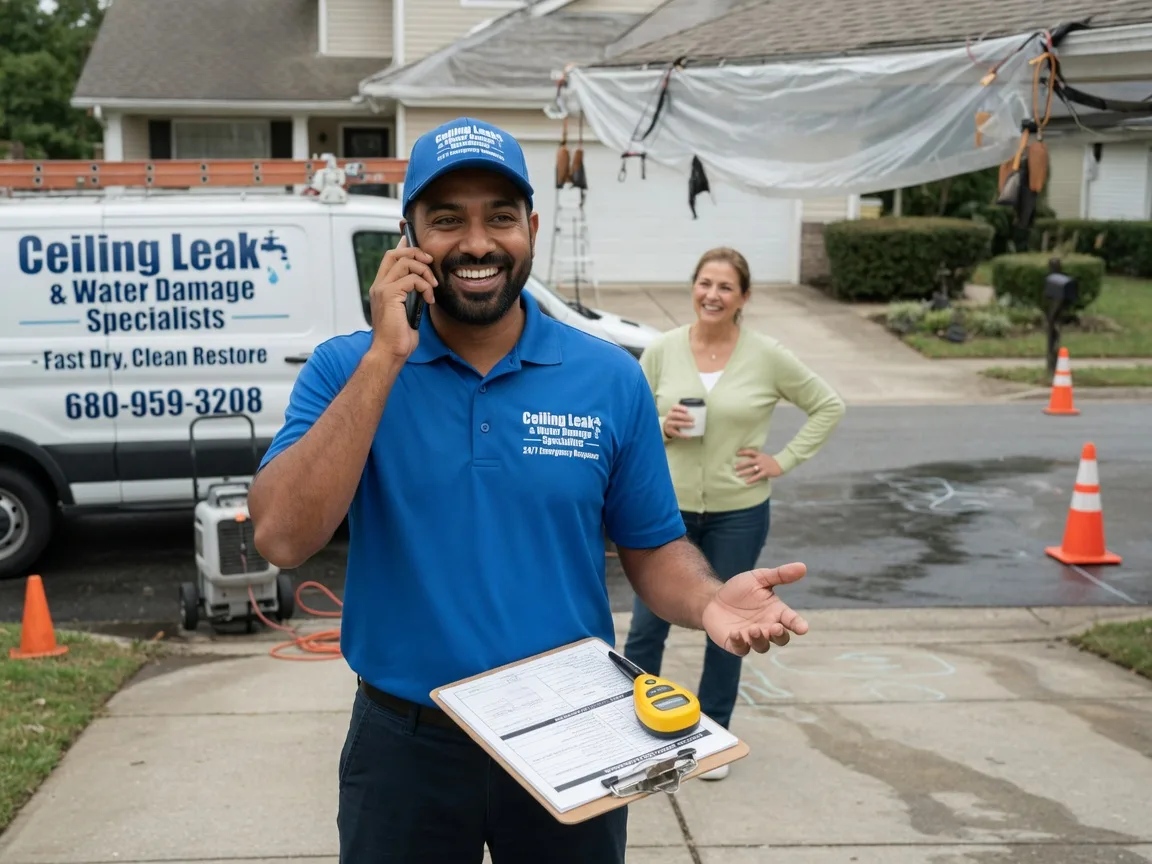 Ceiling Leak Cleanup Saint Joseph, TN FAQs